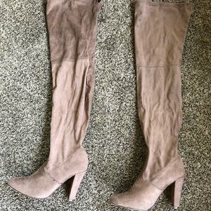 Over the knee boots